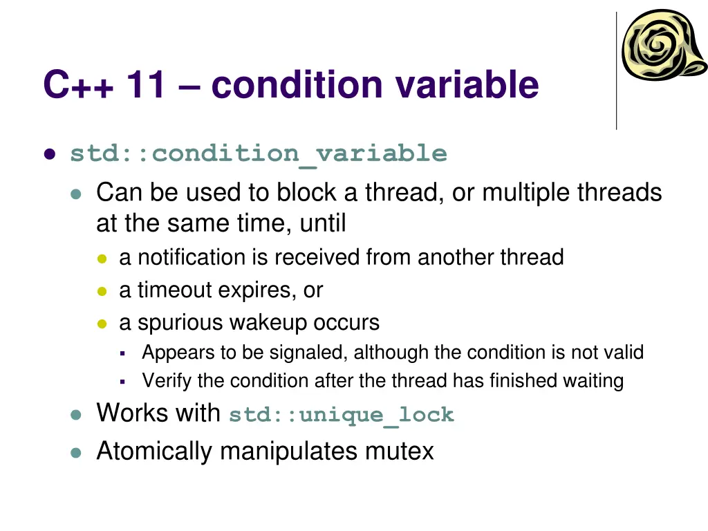 c 11 condition variable