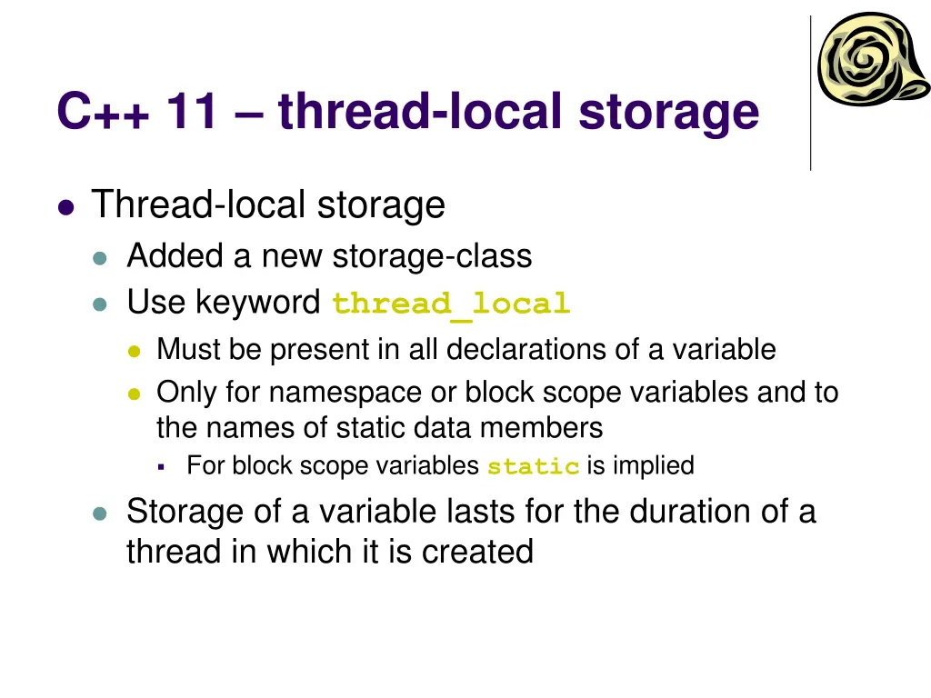 c 11 thread local storage