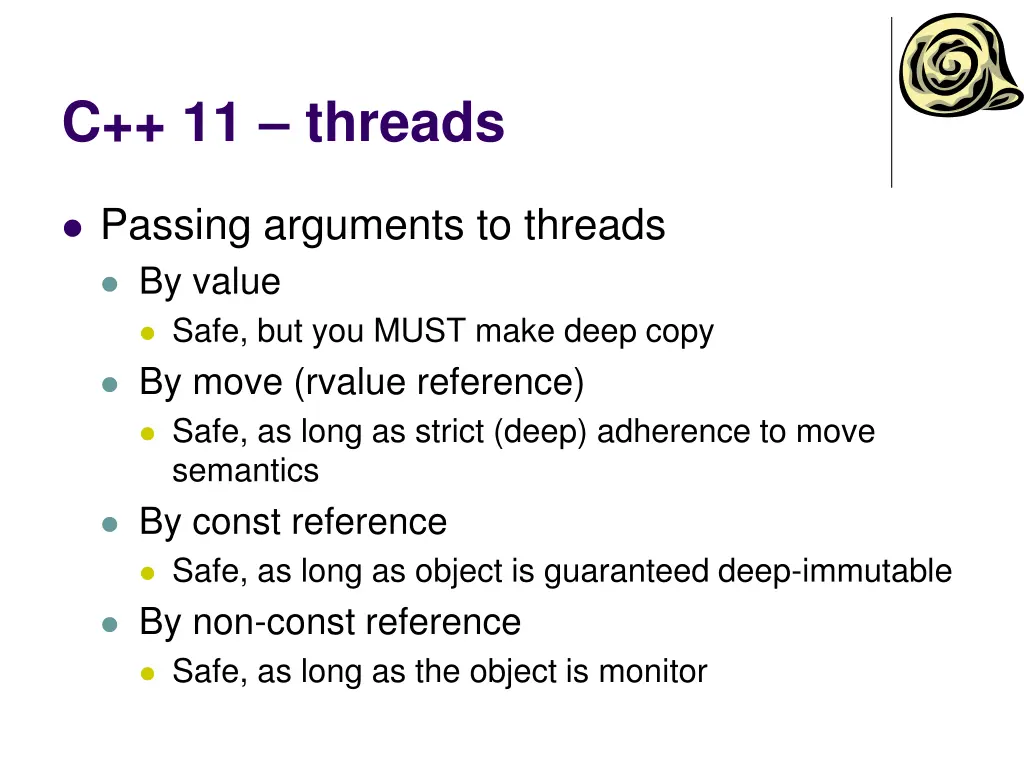 c 11 threads 8