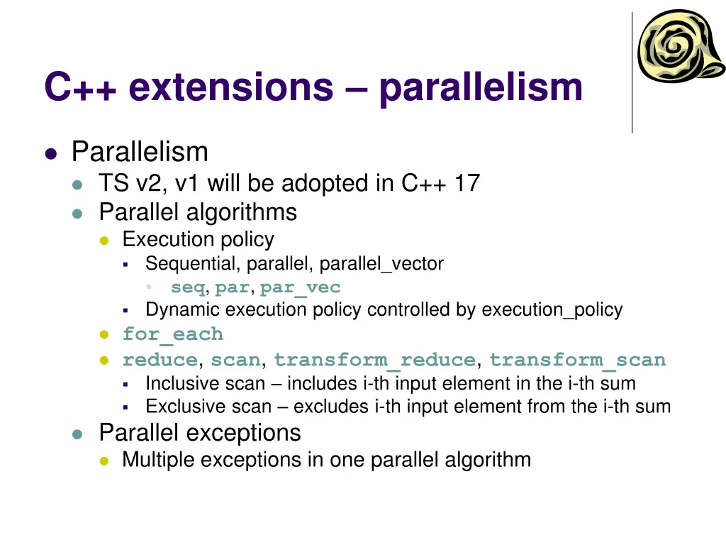 c extensions parallelism