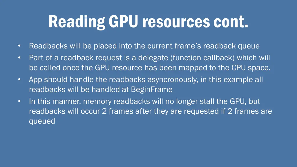 reading gpu resources cont