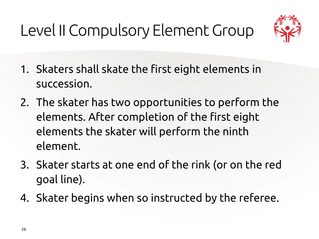 level ii compulsory element group