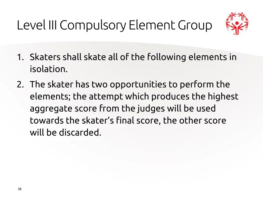 level iii compulsory element group