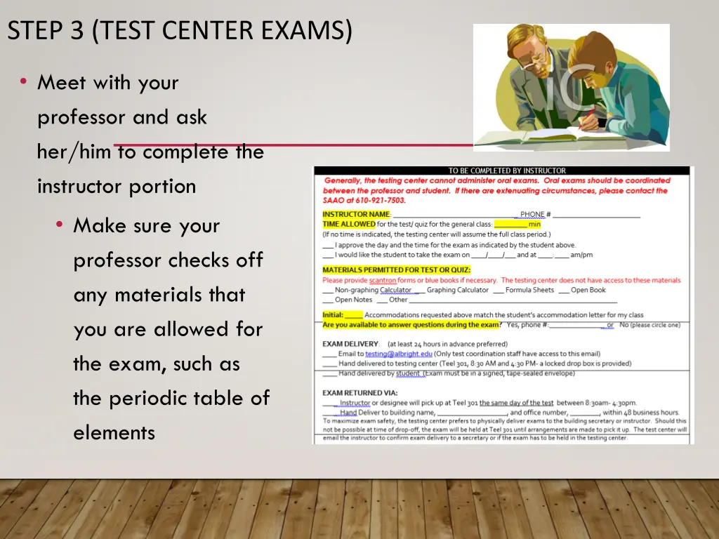 step 3 test center exams