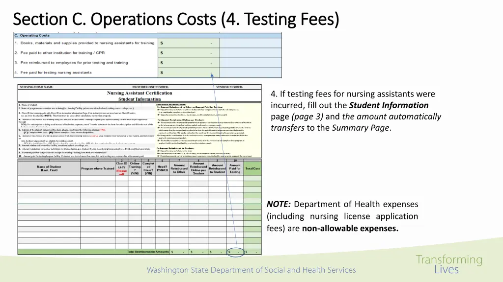 section c operations section c operations costs 3