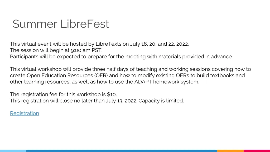 summer librefest