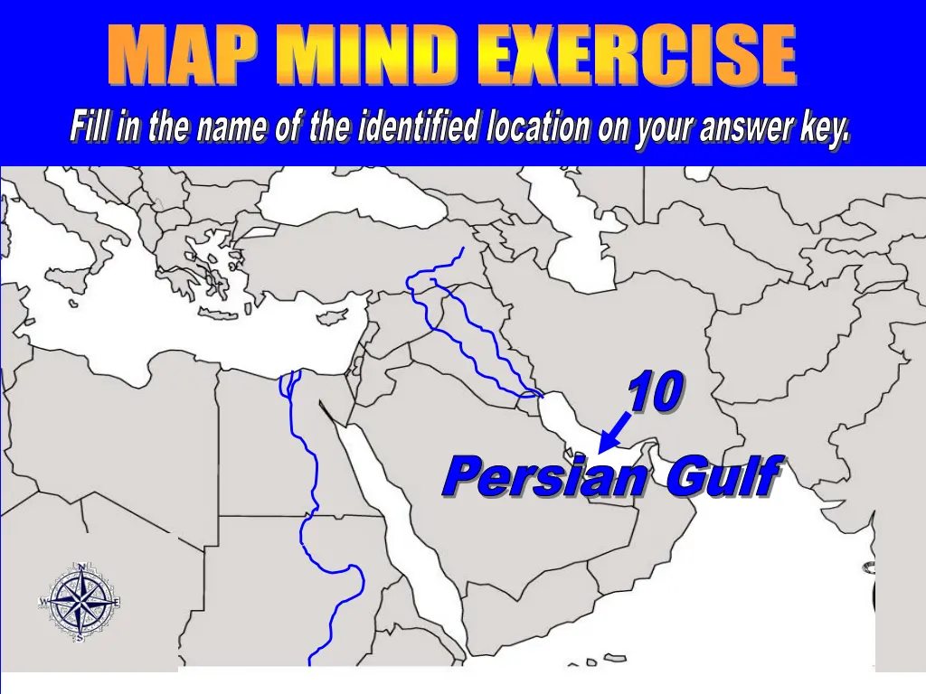 map mind exercise 10