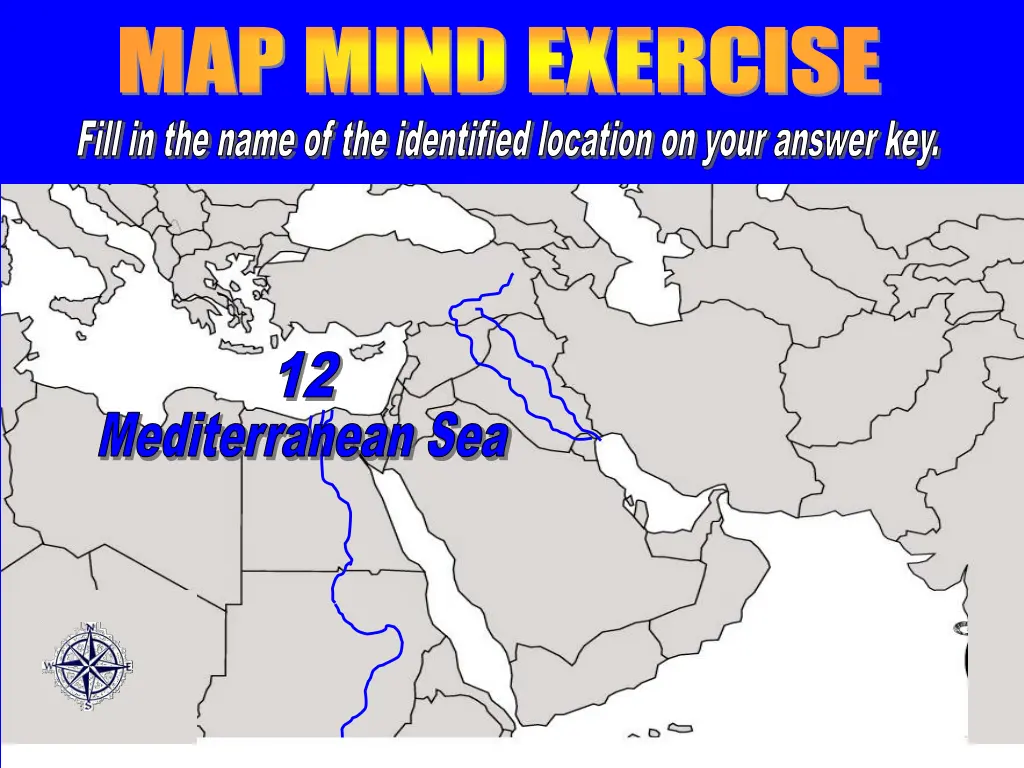 map mind exercise 12