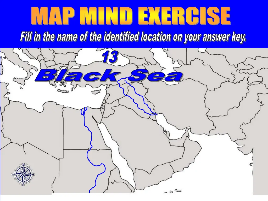 map mind exercise 13