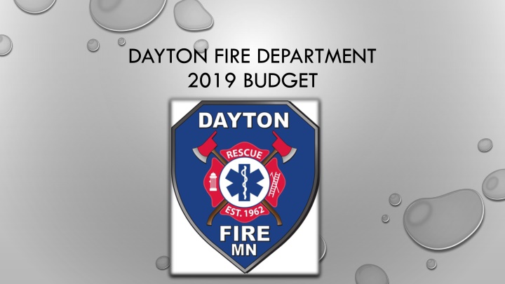 dayton fire department 2019 budget