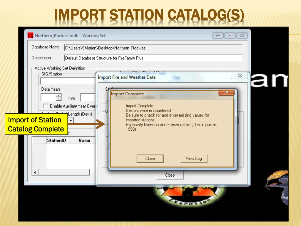 import station catalog s import station catalog s 3