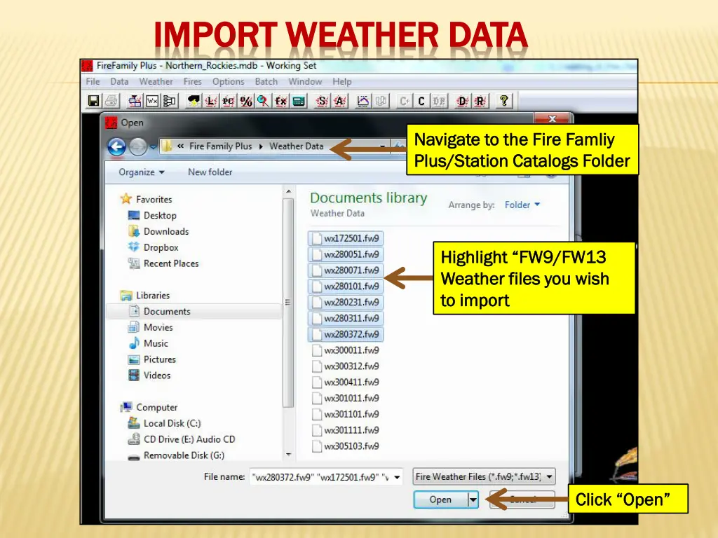 import weather data import weather data 2