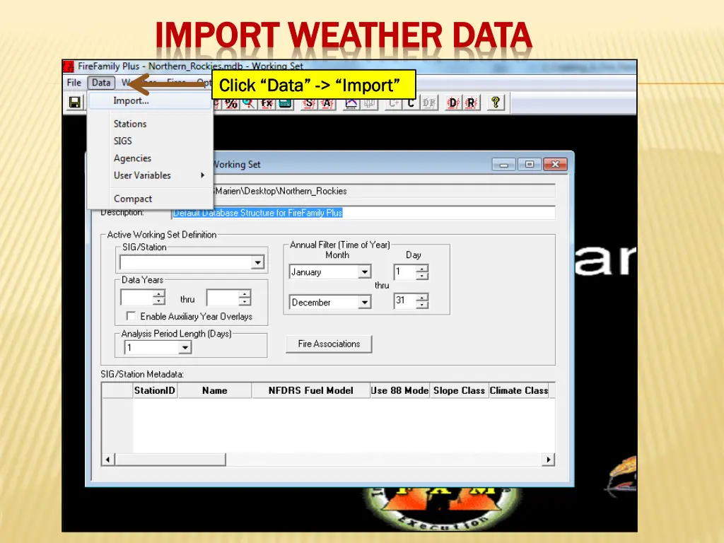 import weather data import weather data