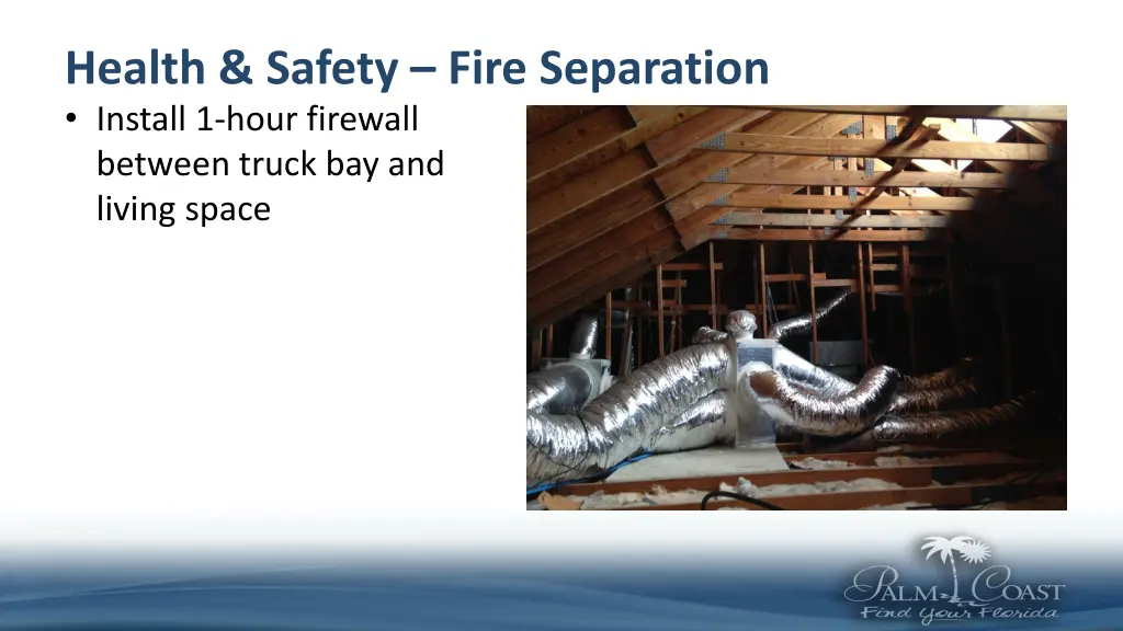 health safety fire separation install 1 hour