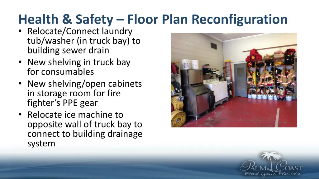 health safety floor plan reconfiguration relocate