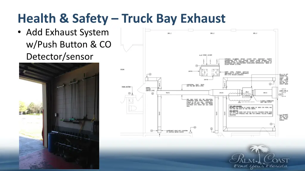 health safety truck bay exhaust add exhaust