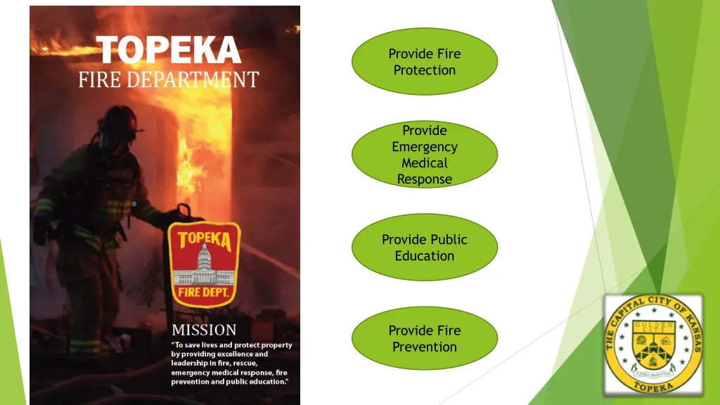 provide fire protection