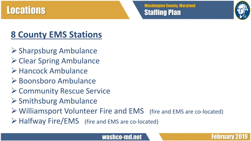 washington county maryland staffing plan 11