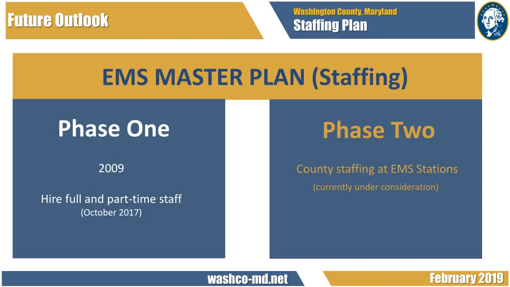 washington county maryland staffing plan 14