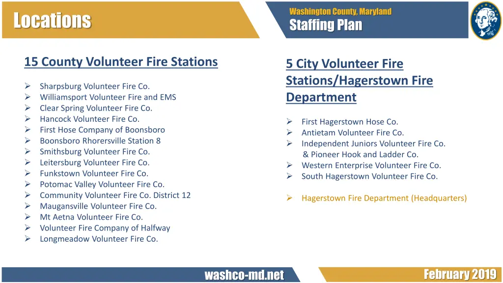 washington county maryland staffing plan 9