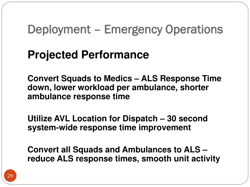 deployment deployment emergency operations 2