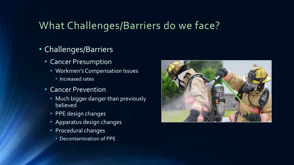 what challenges barriers do we face 3