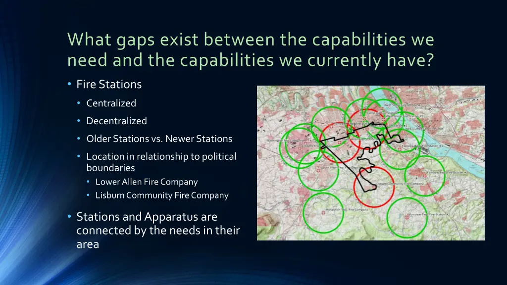 what gaps exist between the capabilities we need 13