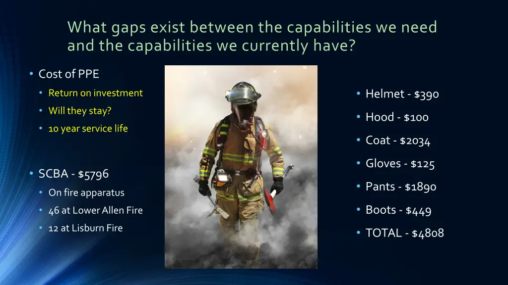 what gaps exist between the capabilities we need 8