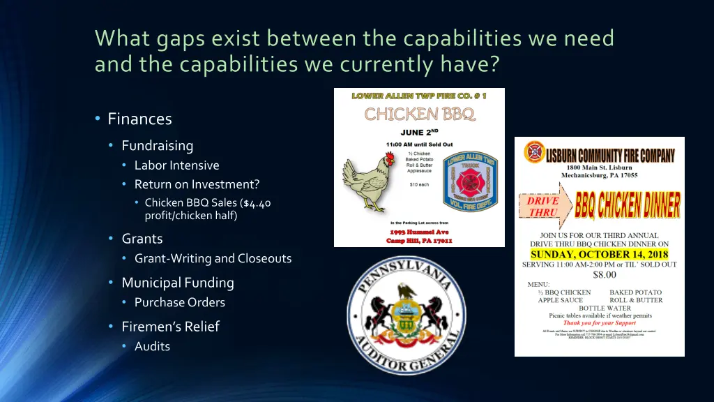 what gaps exist between the capabilities we need 9