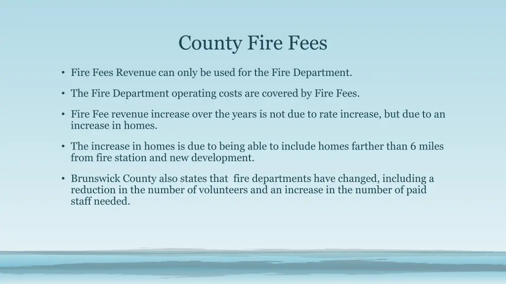 county fire fees