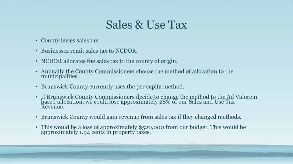 sales use tax