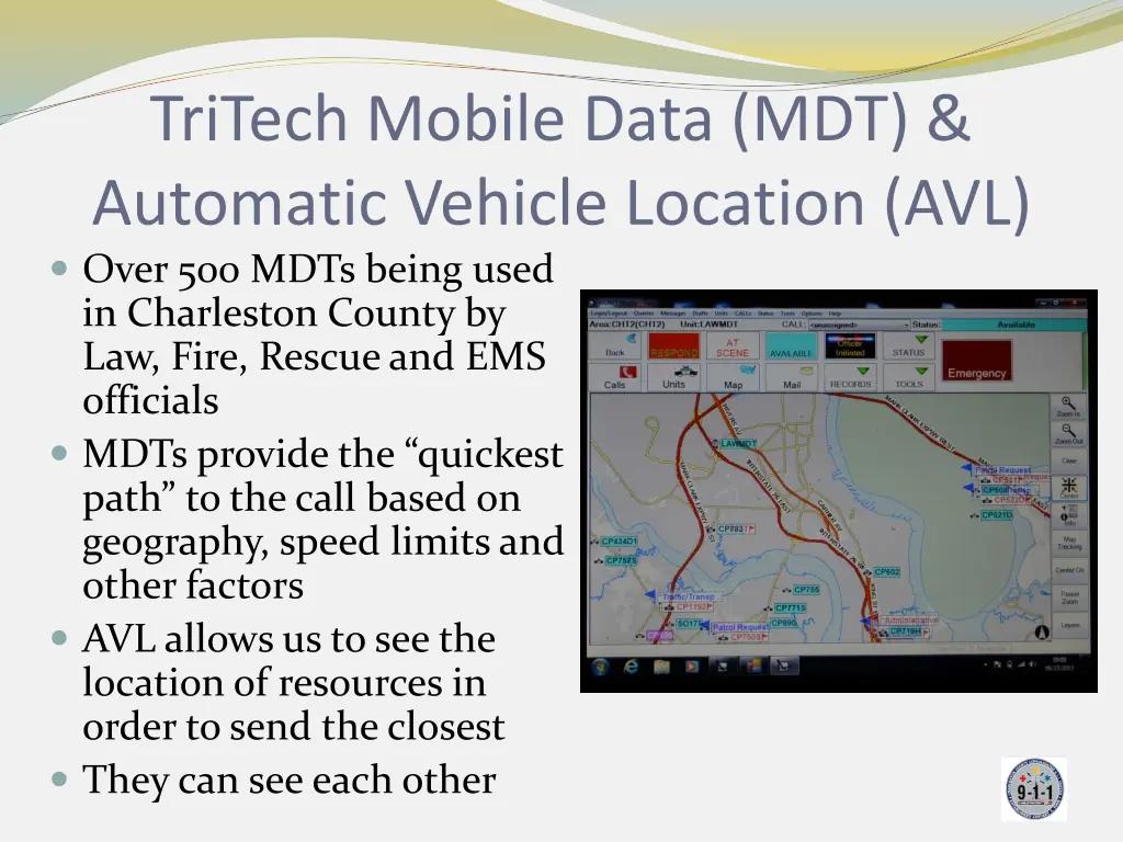 tritech mobile data mdt automatic vehicle