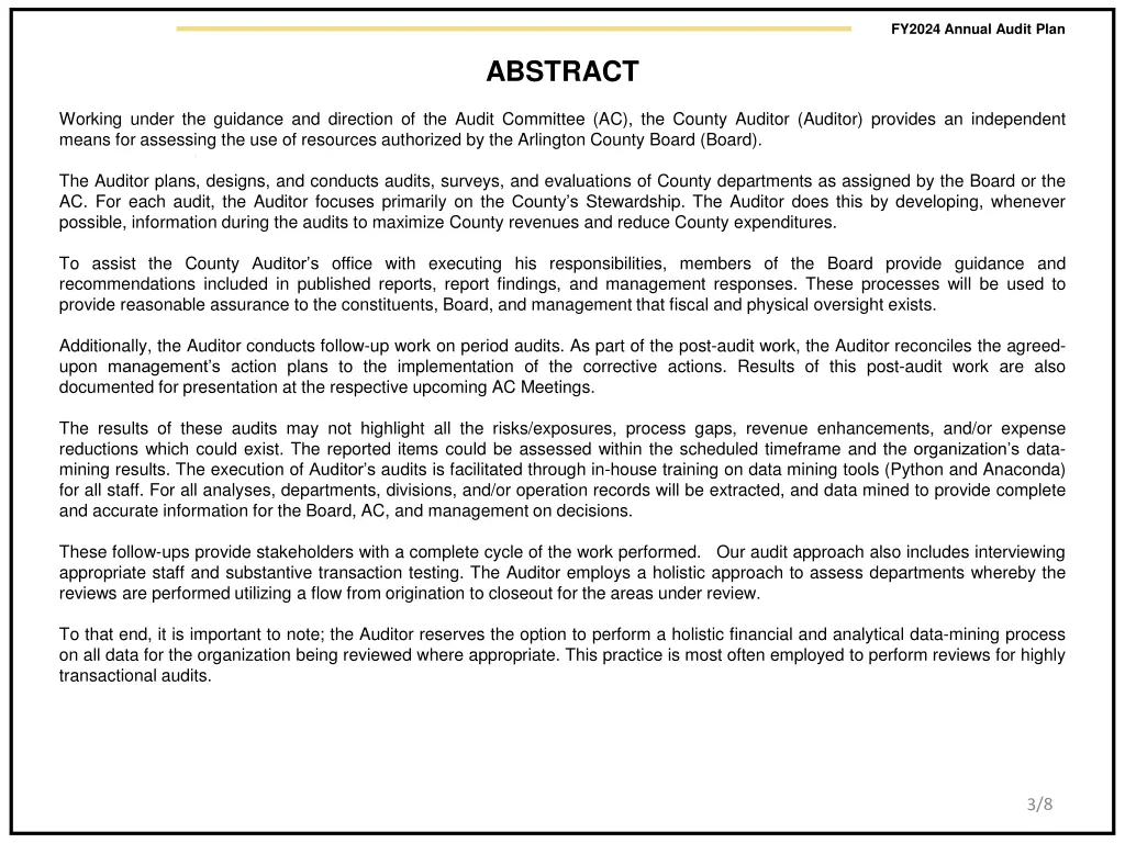 fy2024 annual audit plan 1