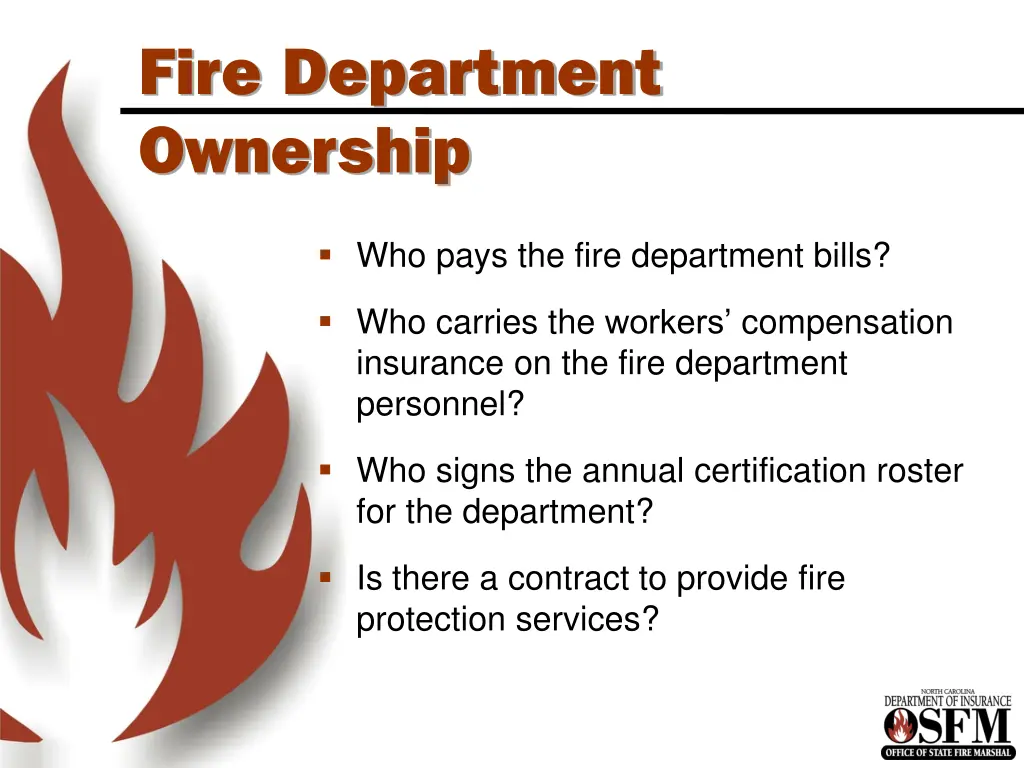 fire department ownership 1