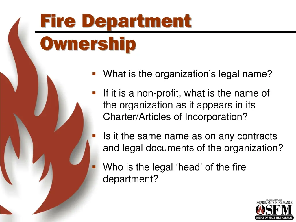 fire department ownership 2