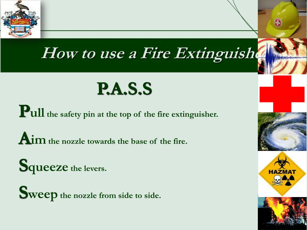 how to use a fire extinguisher