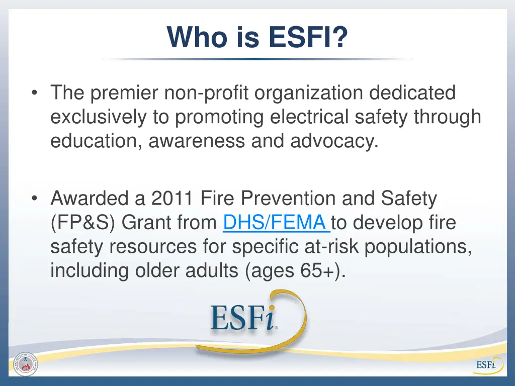 who is esfi