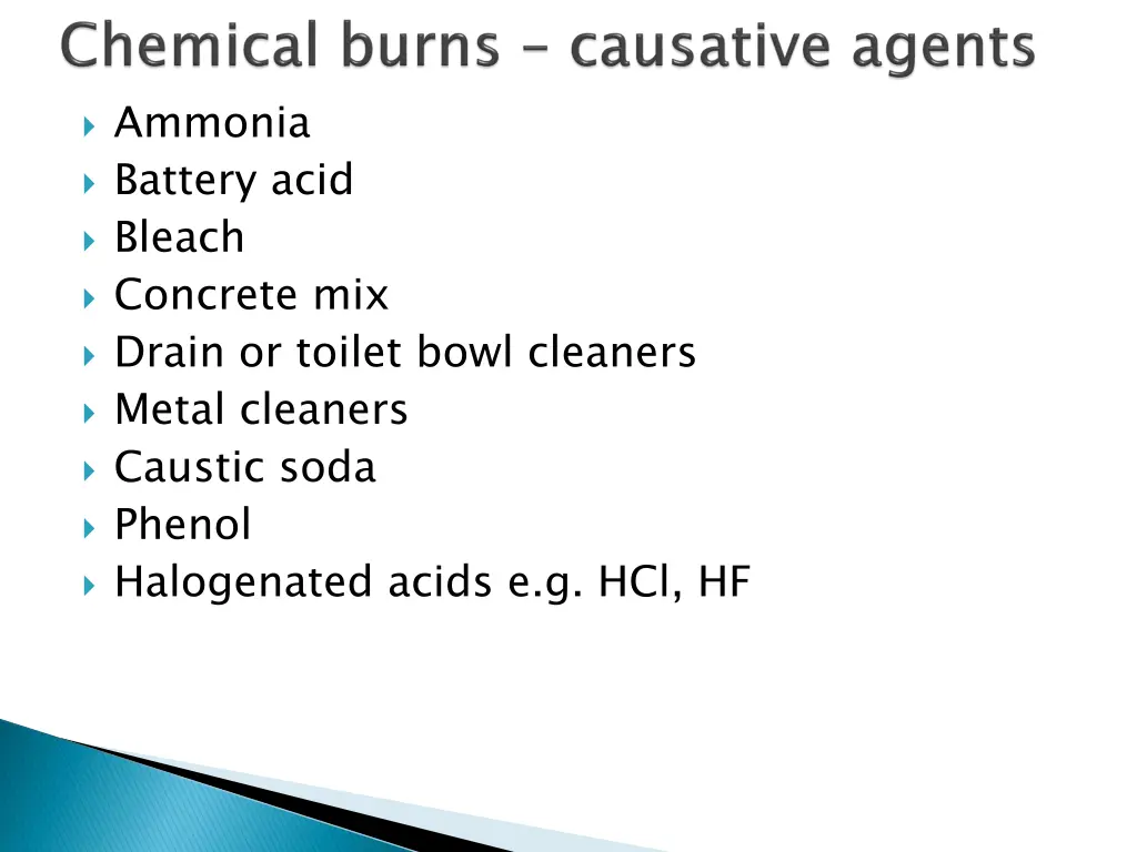 ammonia battery acid bleach concrete mix drain