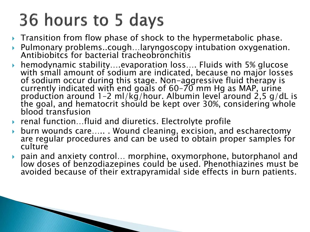 transition from flow phase of shock