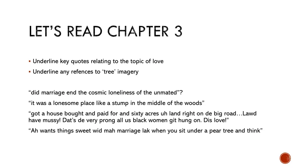 let s read chapter 3