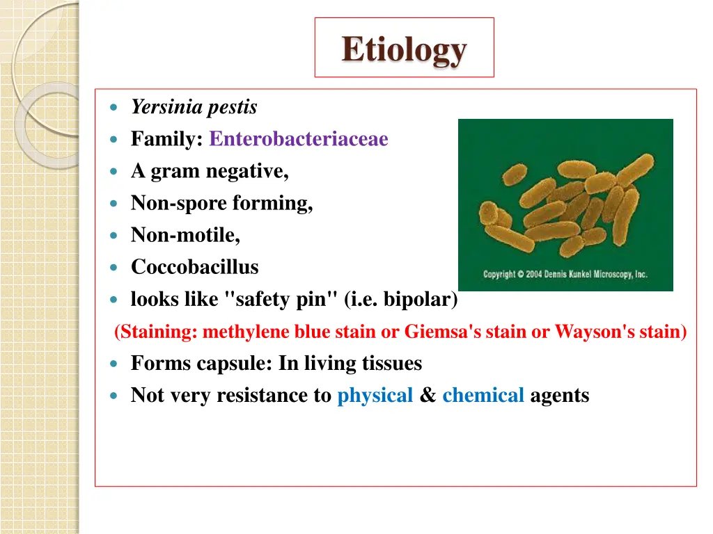 etiology