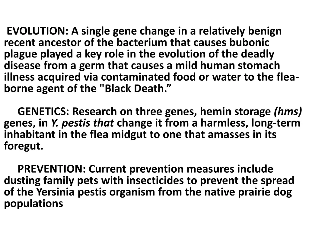 evolution a single gene change in a relatively