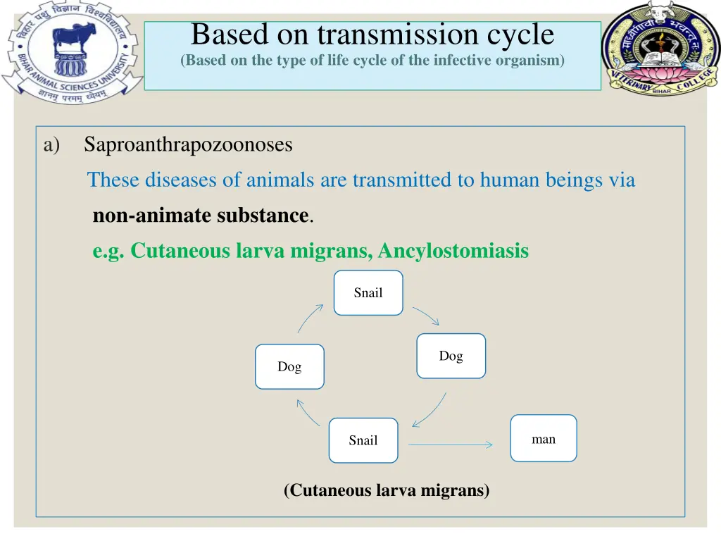 based on transmission cycle based on the type 7