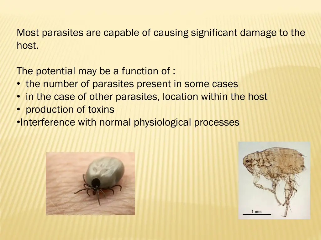 most parasites are capable of causing significant