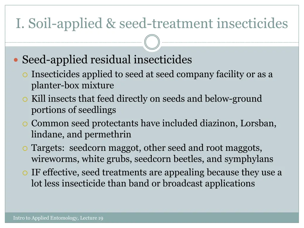 i soil applied seed treatment insecticides 2