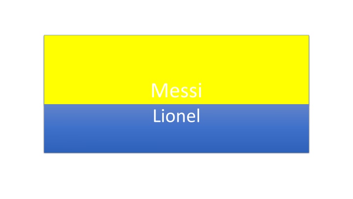 messi lionel