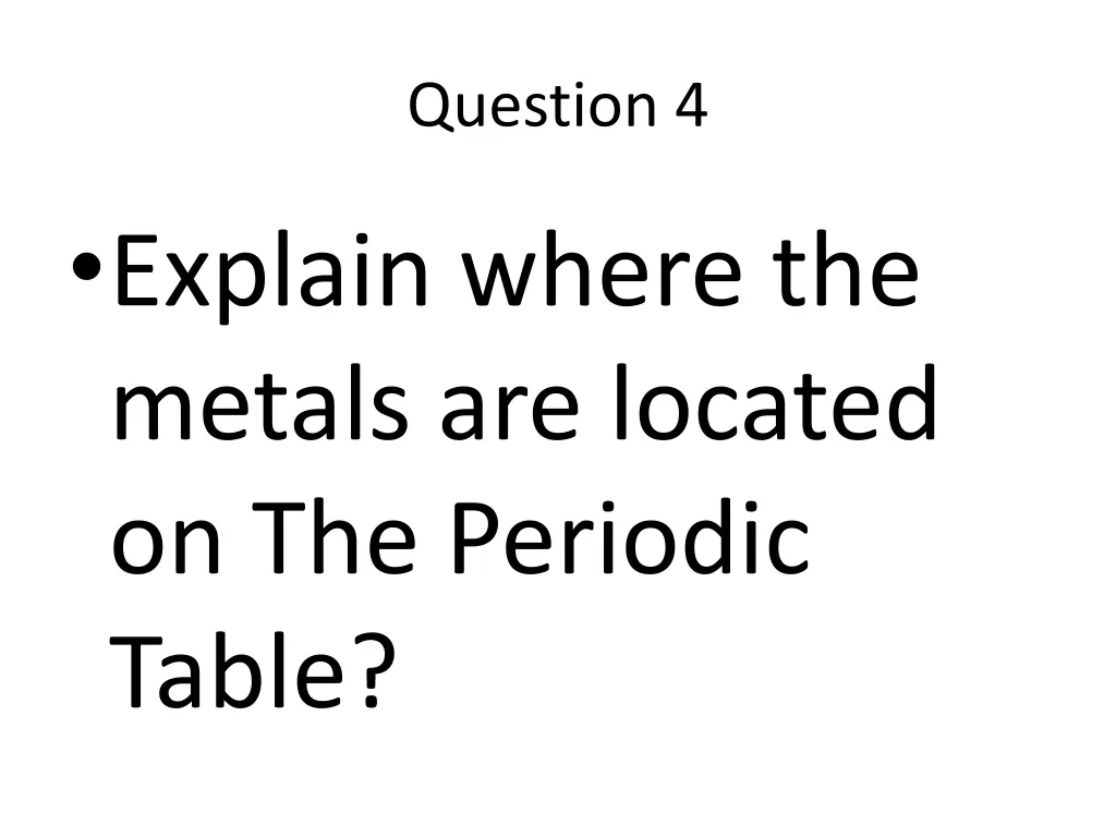 question 4