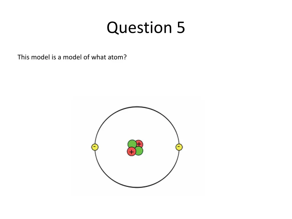 question 5