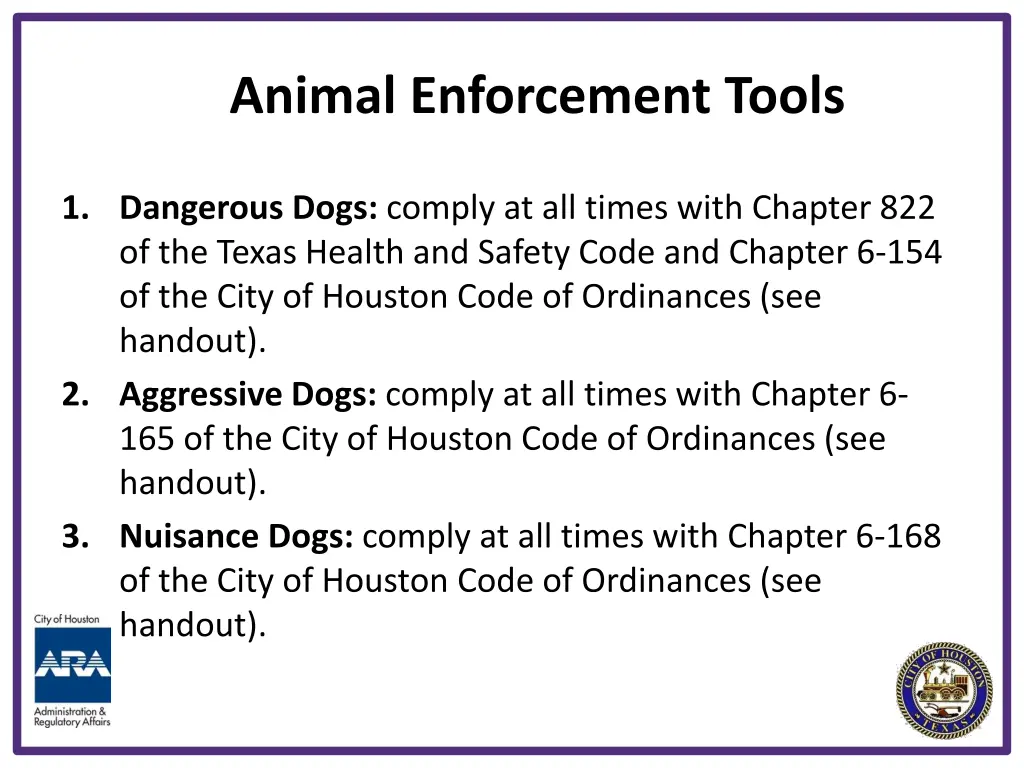 animal enforcement tools 1