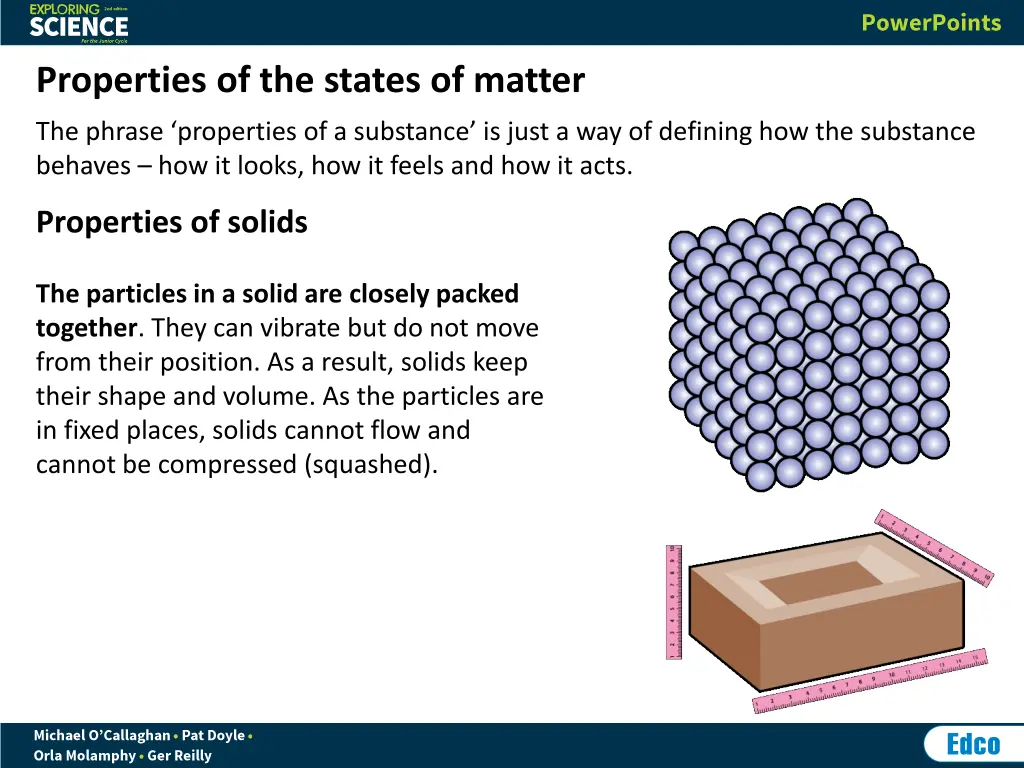 properties of the states of matter